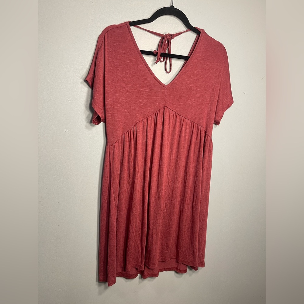 Red dress
